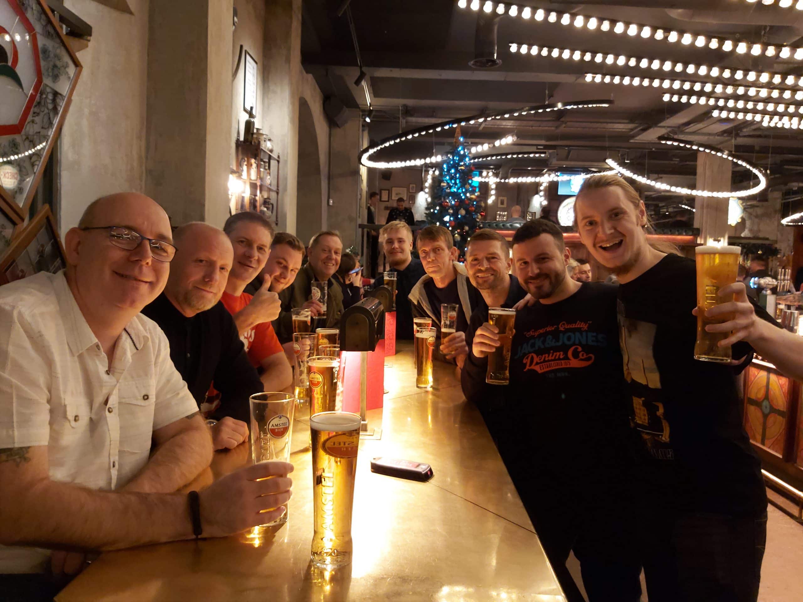 SGL Xmas Do At Flight Club Manchester