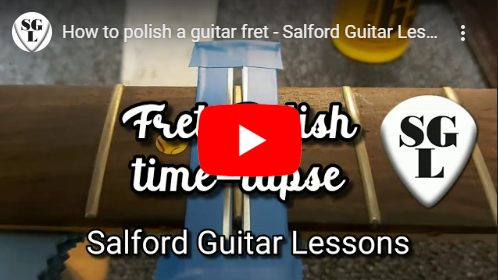 ▶️ New video: How to polish a guitar fret