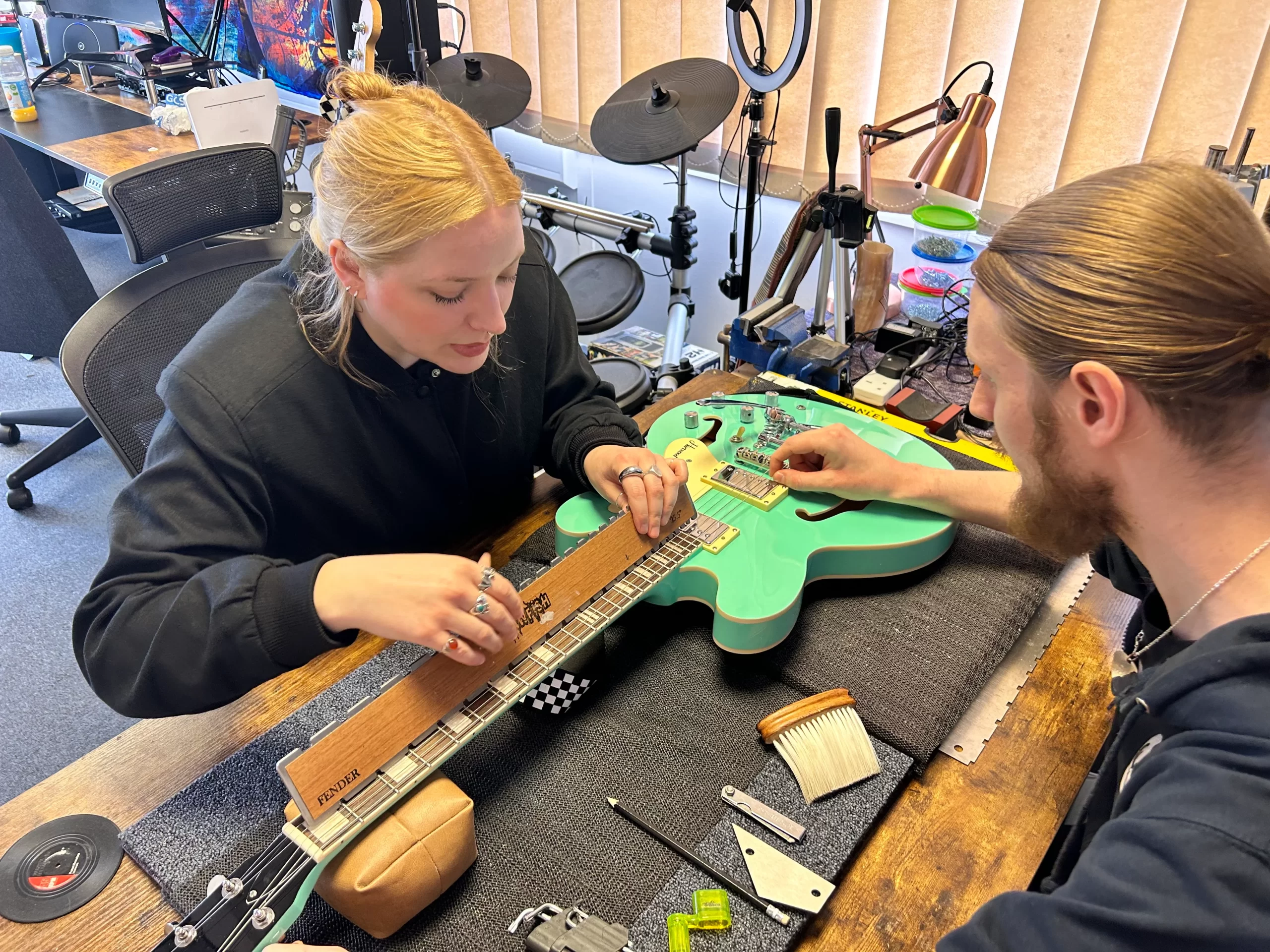 Guitar maintenance course with 1to1 instruction in Eccles, Salford